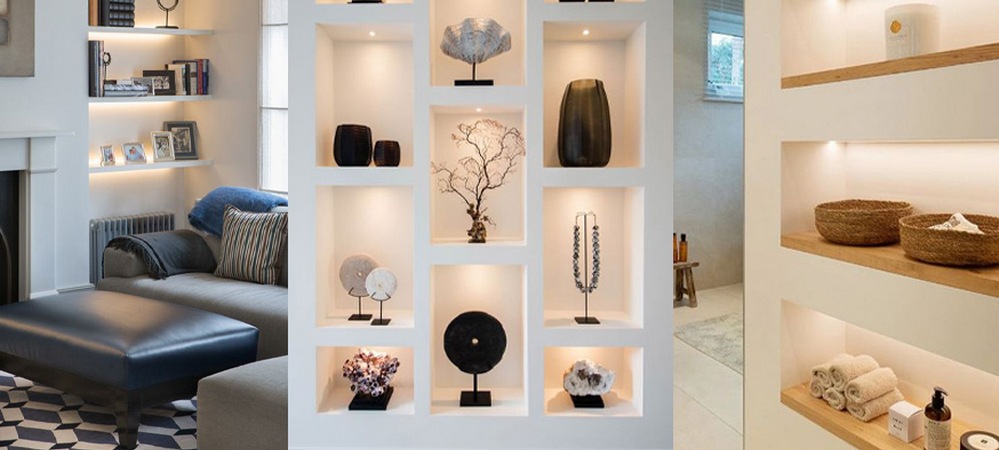 T Costruzioni - Azienda di ristrutturazioni - altri lavori edili-nicchie mensole in cartongesso  Roma 